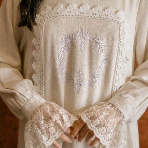 Sausan -  Ivory Abelle Dress
