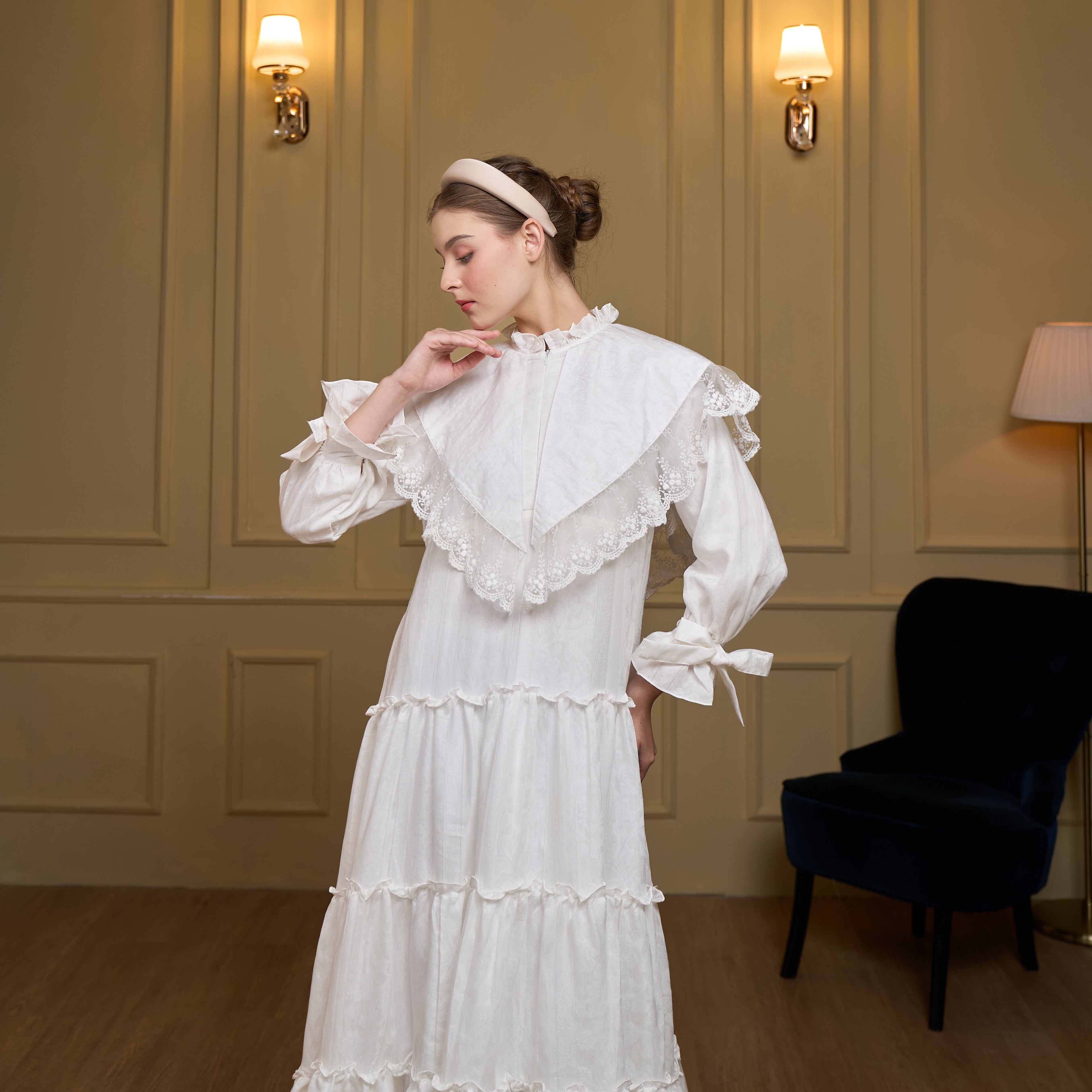 Yara White Dress