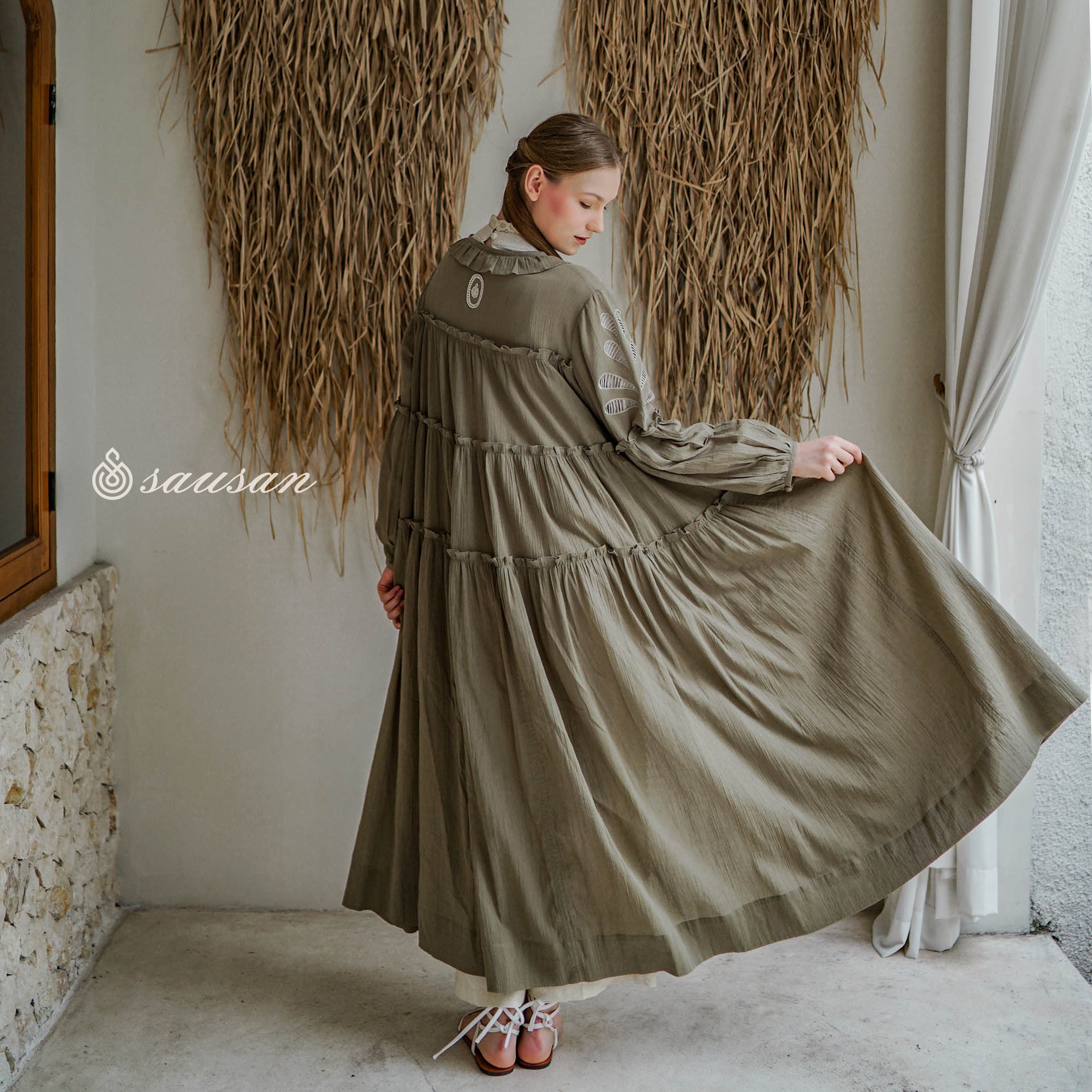 Tranquil Vacation -  Gretha Dress Outwear