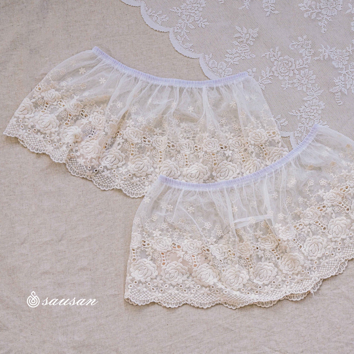 Elise lace skirt layered