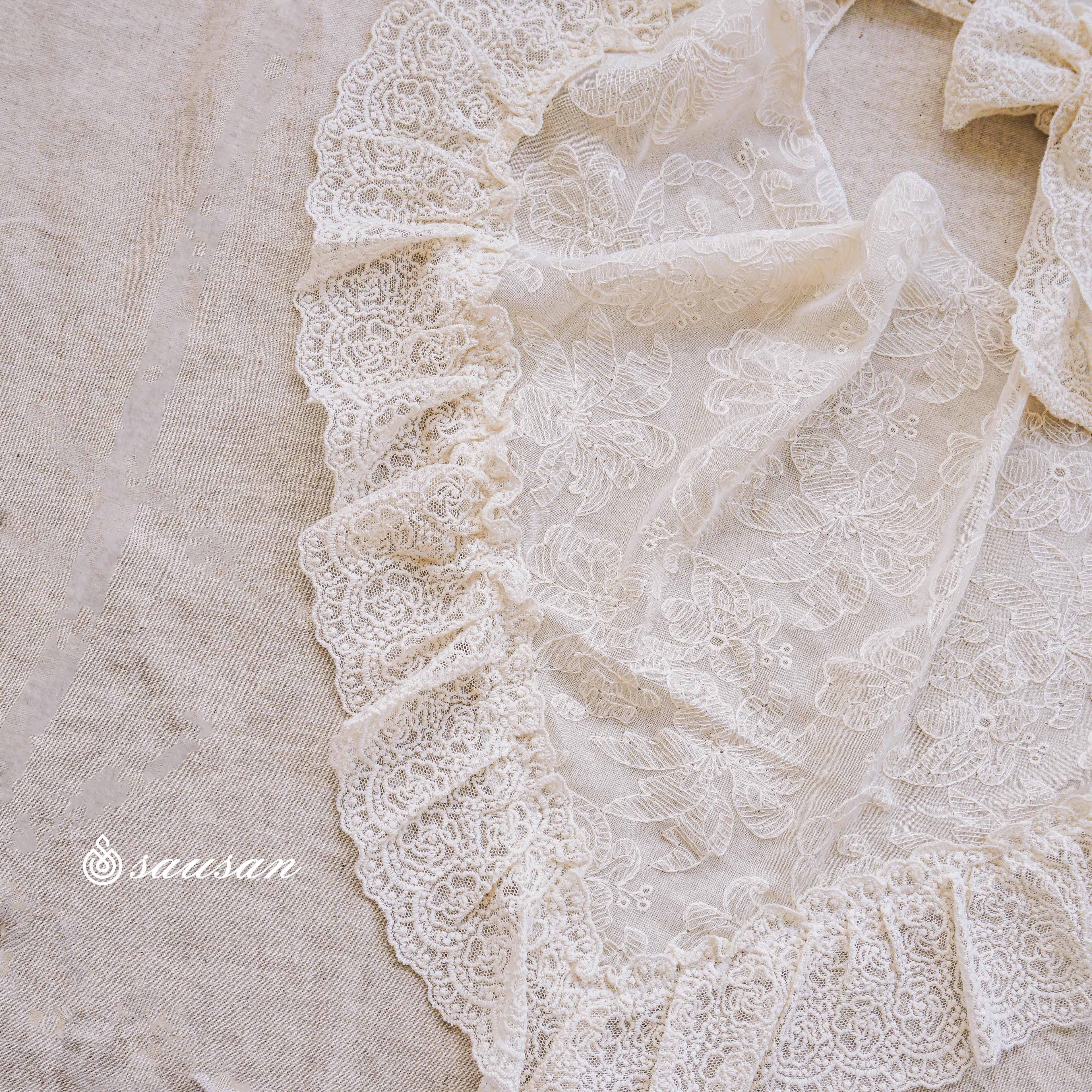 Sophia lace skirt layered