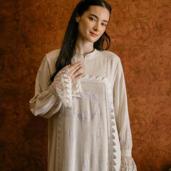 Sausan -  Ivory Abelle Dress