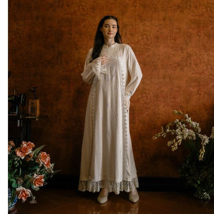 Sausan -  Ivory Abelle Dress