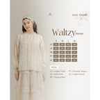 Waltzy Blouse - Atasan Blous Lace Shimmer Premium