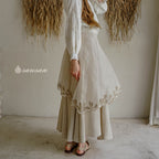 Sausan - Lexie Skirt - Bawahan Rok Vintage Shimmer Premium