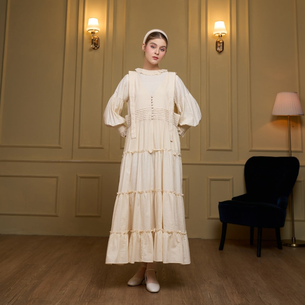 Sausan - Zibbie Overall Set Dress