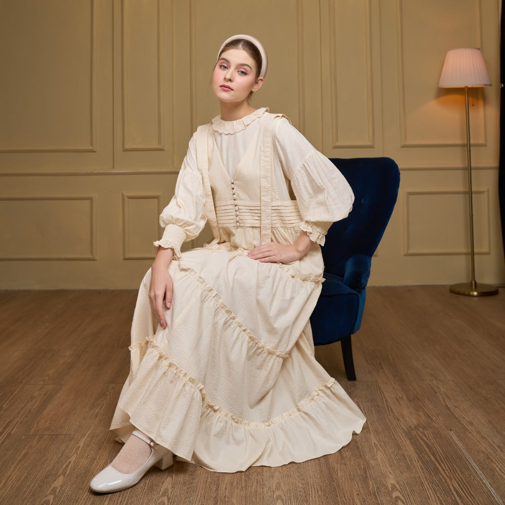 Sausan - Zibbie Overall Set Dress
