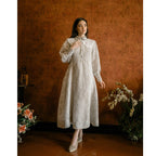 Sausan -  Ivory Isabell Dress - Dress Vintage Premium