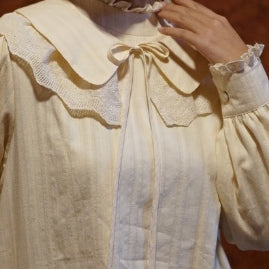 Sausan -  Maurell Blouse - Atasan Wanita Colar Lace Premium