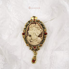 Sausan Brooch - Victoria Brooch - Vintage Aksesoris