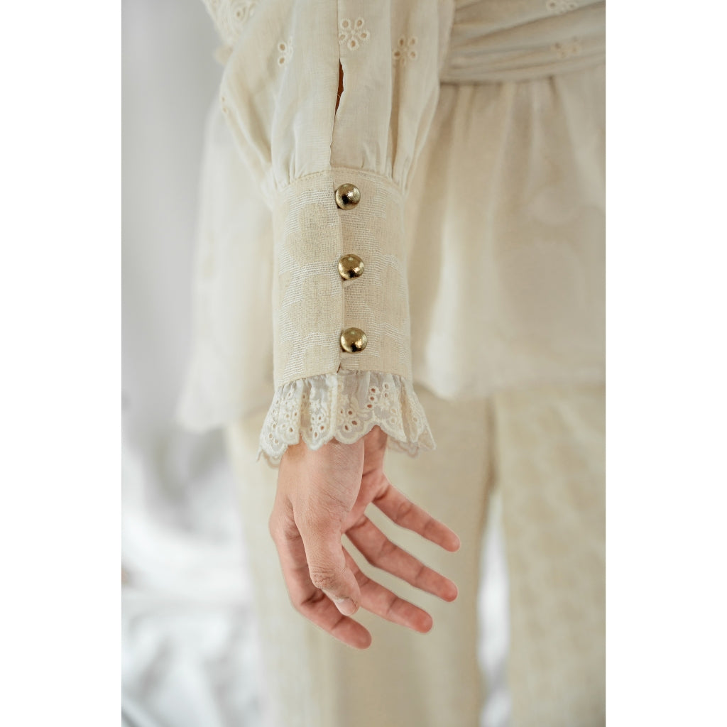 SAUSAN - ETERNAL GRACE JASSMINE SET BOLERO - SET BOLERO PREMIUM