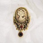 Sausan Brooch - Victoria Brooch - Vintage Aksesoris