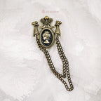Sausan Brooch - Lila Laelia Brooch - Vintage Bros