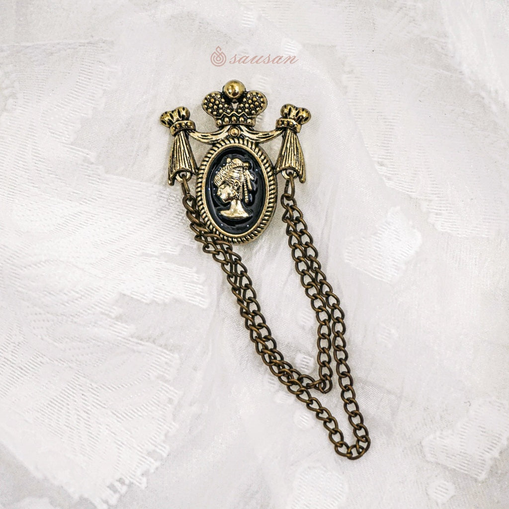 Sausan Brooch - Lila Laelia Brooch - Vintage Bros