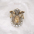 Sausan Brooch - Lila Laelia Brooch - Vintage Bros