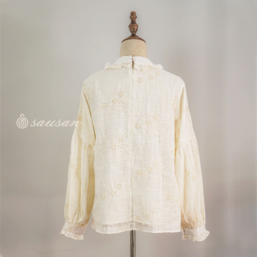 Novalie Blouse - Atasan Wanita Vintage