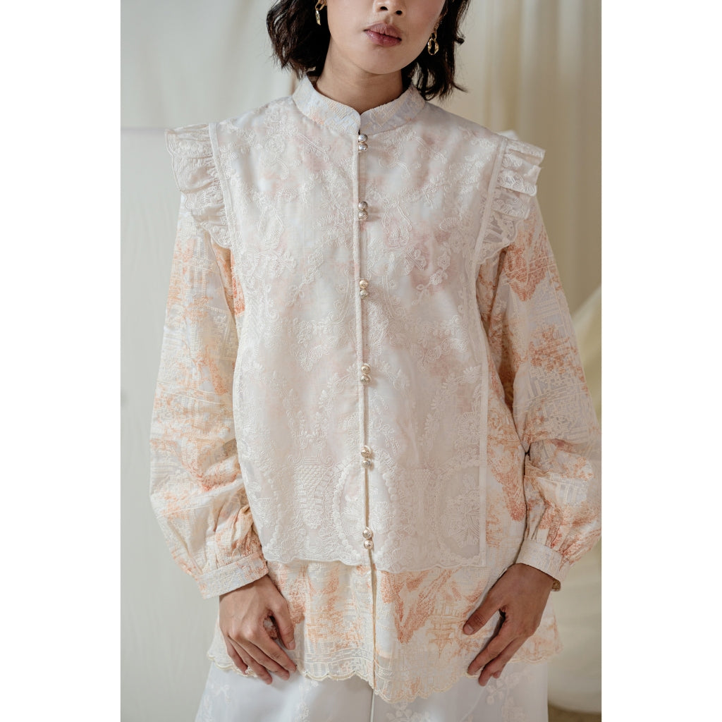 SAUSAN - SERENA BLOOM JORJA BLOUSE - ATASAN PREMIUM