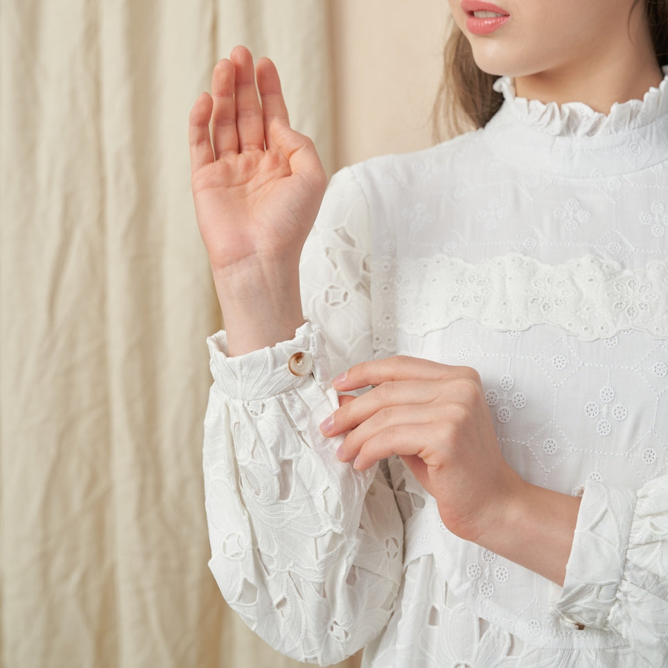 Ivelle Dress - Dress  Eyelet Premium
