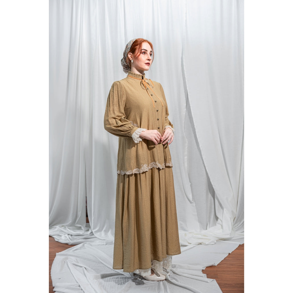 SAUSAN - GOLDEN HOUR JOSELIN DRESS - LONG DRESS PREMIUM