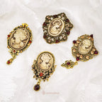 Sausan Brooch - Victoria Brooch - Vintage Aksesoris